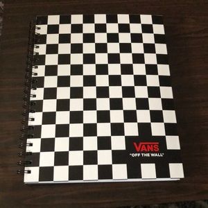 Vans notebook.